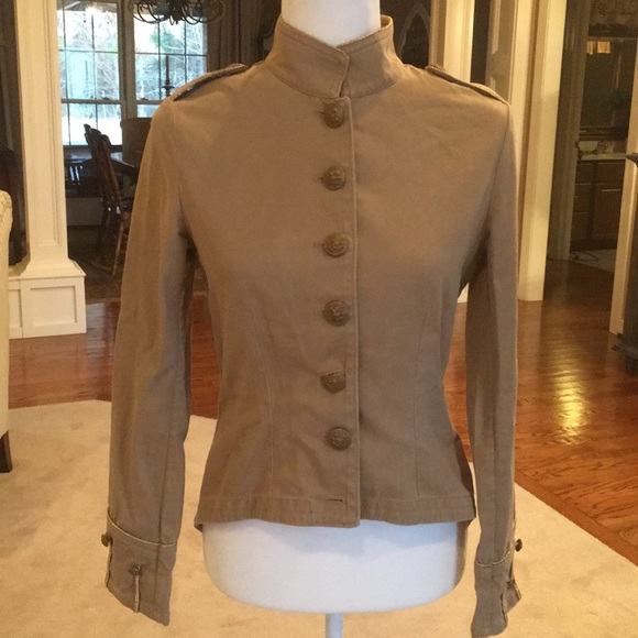 Denim & Supply Ralph Lauren Jackets & Blazers - Khaki Military Inspired Jacket
